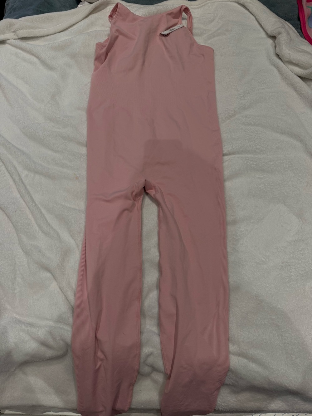 PINK Victoria's Secret Light Pink Girls' Stretch Jumpsuit